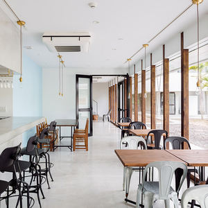 Juego de Muebles de Interior para Hotel de 3 Estrellas, Diseño de Estructura de Cama de Madera Industrial Personalizada para Proyectos de Hostelería Urbana Boutique - Product Image 2