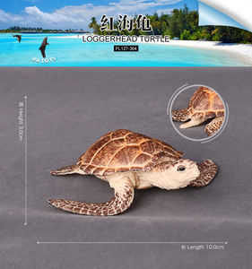 5卸売固体海の生命ウミガメプラスチック動物のおもちゃ海の生き物のおもちゃ動物の置物おもちゃ - Product Image 6