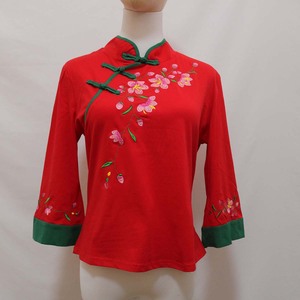 Vêtements traditionnels <span class=keywords><strong>chinois</strong></span> Chemise brodée de style ethnique - Product Image 2