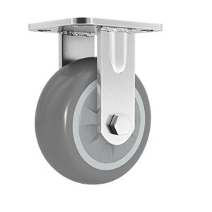 4/5/6/8 Zoll Hoch leistungs rollen Industrie wagen <span class=keywords><strong>Tpr</strong></span>/Gummi rad rollen - Product Image 1