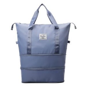 Hot Selling Custom for Pink Polyester Gym Yoga Handle Fashionable Crossbody Travel Bag for Ladies Wholesale Cheap Travel Luggage - Product Image 4