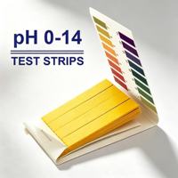 Bandelettes de test de pH Vansful 1-14, test rapide et précis du niveau de pH pour l'eau, l'urine, le sol, 1 pièce