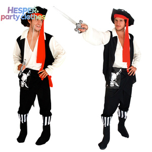 HESPER 2026 Nouveaux Costumes d'Halloween pour Hommes Adultes, Tenues de Personnages de Films et de Télévision, et Robes et Pantalons de Jeu de Rôle de Princesse Pirate - Product Image 2
