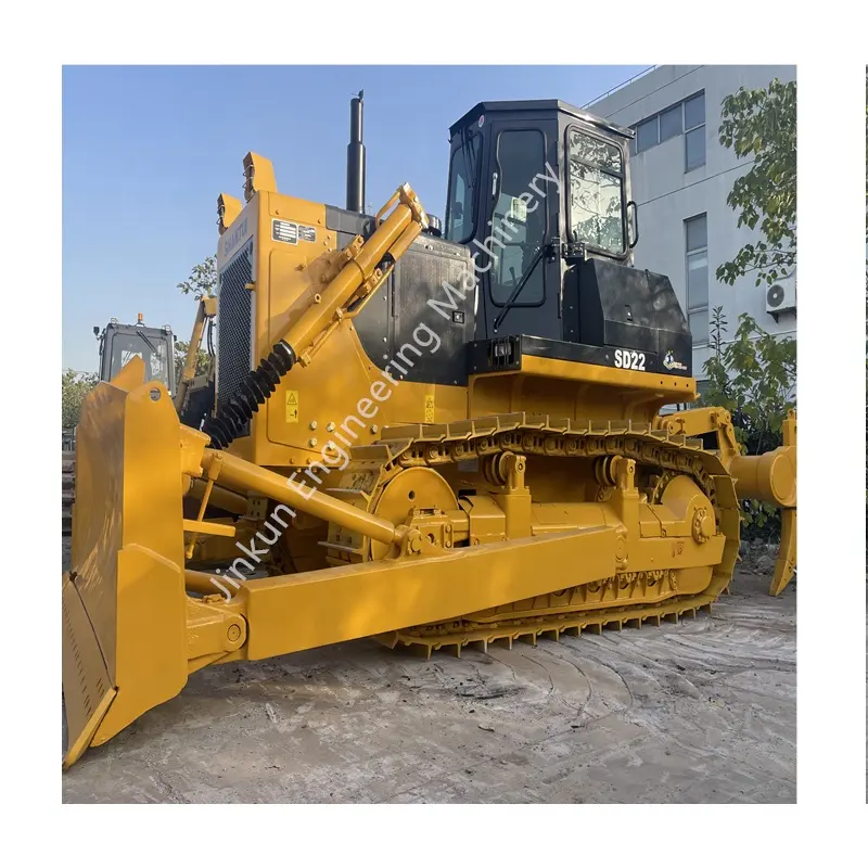 Usato Shantui sd22 bulldozer cingoli 220 cavalli bulldozer con verricello