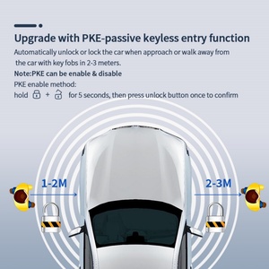 ระบบกุญแจอัจฉริยะ EASYGUARD PKE แบบ Passive Keyless Entry สำหรับรถเบนซ์ S W222 GLC X253 ที่มีปุ่มสตาร์ทแบบกดติดเครื่องจากโรงงานและระบบ Comfort Access - Product Image 4