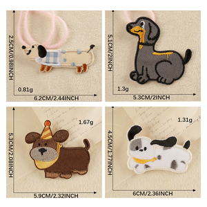 Thời trang dễ thương Dachshund thiết kế thêu các bản vá lỗi cho cá nhân Jeans Thêu các bản vá lỗi - Product Image 6