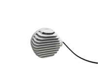 Projecteur LED 80W à faisceau large 5000K, lampe de travail DC haute luminosité pour camions de pompiers, patrouilles et mât de sauvetage