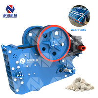 100Tph Pex 250x1000, compacte, Fine, mâchoire de roche, concassage, Nickel, pierre de minerai, machines au Pakistan
