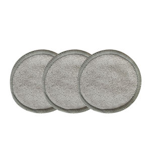 Tampon de démaquillage en fibre de bambou, lavable et réutilisable, 1 pièce, pour le nettoyage du visage - Product Image 4