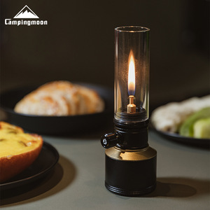Lampe à gaz sans fil <span class=keywords><strong>Kerman</strong></span> BKT-1D15 pour éclairage extérieur, ampoule à incandescence en alliage d'aluminium noirci, pour camping - Product Image 4
