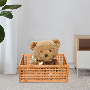 2024 youlike New Arrival Luxury handmade tự nhiên hữu cơ vuông tre mây giỏ cho nhà bếp trang điểm chai đồ lặt vặt - Product Image 3