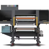 Imprimante UV DTF industrielle et laminateur tout-en-un pour la production professionnelle d'étiquettes 3D en cristal