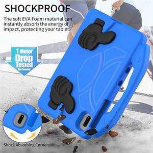 Chân đế xử lý trường hợp đối với <span class=keywords><strong>Samsung</strong></span> <span class=keywords><strong>Galaxy</strong></span> Tab S7 t870 t875 <span class=keywords><strong>S8</strong></span> X210 x216 x218 S9 X710 chống sốc trẻ em EVA máy tính bảng chân đế Bìa - Product Image 6