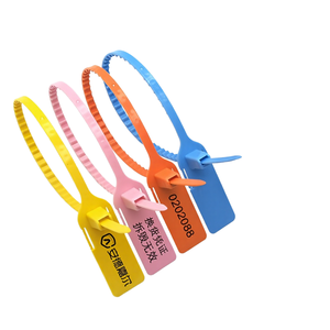 Etichette di Imballaggio in Plastica Personalizzate a Striscia Lunga con Stampa Laser di LOGO e <span class=keywords><strong>Parole</strong></span>, Sigilli di Sicurezza Usa e Getta, Cartellini - Product Image 2