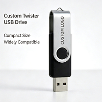 Flashdisk USB Putar Murah Grosir 2.0 Thumb Drive 1gb 2gb 4gb 8gb 16gb 32gb Disk USB Harga Grosir Memory Stick USB