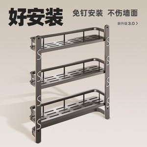 Espace aluminium salle de bain étagère murale <span class=keywords><strong>toilette</strong></span> support de rangement étanche salle de douche organisateur - Product Image 4