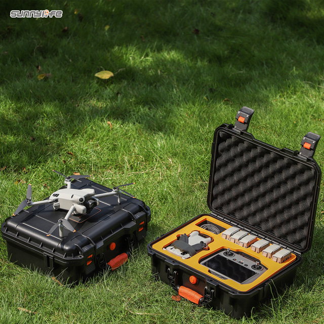 Sunnylife Safety Carrying Case Waterproof Hard Shell Professional Protective Bag Accessories for Mini 4 Pro