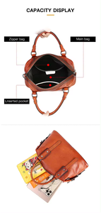 Phụ Nữ Mới Xác Thực Túi Da Bán Buôn Các Nhà Cung Cấp Cho Nhập Khẩu Túi Xách Trung Quốc Phụ Nữ Sang Trọng Công Suất Lớn Túi Xách Của Phụ Nữ - Product Image 5