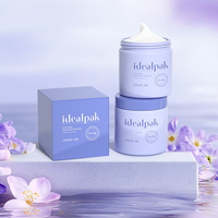 Contenants d'emballage personnalisés pour crème corporelle à large bouche 1000g 500g 250g 120g 60g 30g Conteneur de bouteille de supplément PE-HD