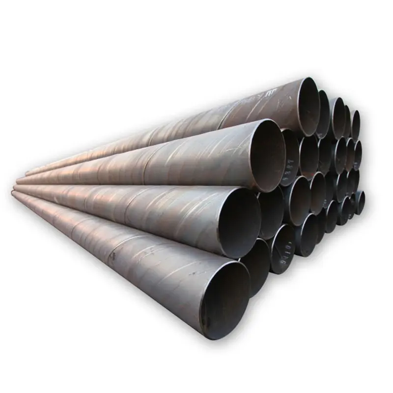Soudure ssaw métal fournisseur de tuyaux en acier inoxydable conduit en spirale galvanisé