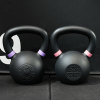 Set Kettlebell Berat Dapat Disesuaikan untuk Latihan Kettle Bell, Peralatan Gym Fasilitas Kebugaran Profesional Grosir