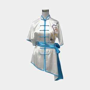 เครื่องแบบกังฟูผ้าซาตินใส่สบายเครื่องแบบไทเก็กฟีนิกซ์มังกร - Product Image 3