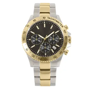工場ブランドあなた自身のラベルメンズ腕時計モントレオム316Lステンレススチール防水日本ムーブメントメンズ腕時計高級時計