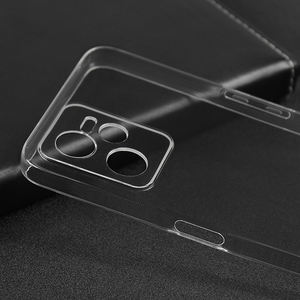 Funda transparente de TPU para teléfono móvil <span class=keywords><strong>Realme</strong></span> C35 4G, cubierta protectora trasera de cristal transparente, suministro de fábrica - Product Image 2