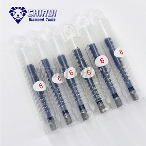 Màu Xanh 6Mm Chân Không Brazed Hex Kim Cương Công Cụ Gốm Sứ Gạch Lỗ Saw Cutter Lõi Khoan Bit Cho Gạch Đá Cẩm Thạch - Product Image 5