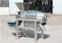 Commerciële Fruit Kokosmelk Schroef Pers Sinaasappel Juicer Afzuigmachine Apple Tomaat Vruchtensap Maken Machine