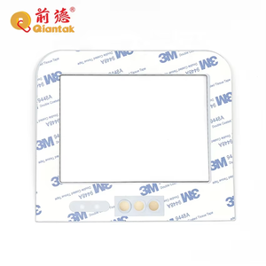 Tùy chỉnh PMMA <span class=keywords><strong>plexiglass</strong></span> cảm ứng <span class=keywords><strong>Acrylic</strong></span> Bảng điều khiển phía trước Chất lượng cao PMMA cảm ứng kiểm soát chuyển đổi dán chính xác die-cắt - Product Image 4