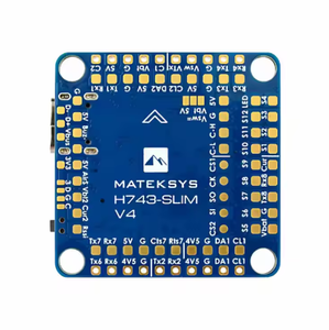 Controlador de Vuelo Matek Mateksys H743 SLIM V4 con OSD Integrado y MicroSD para Drones FPV, Multicóptero y Modelos RC - Product Image 1