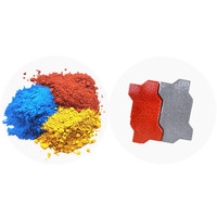 Couleur d'oxyde de fer pour briques de pavés