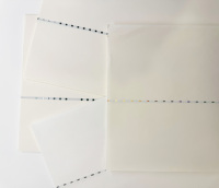 Chaofa Fil de sécurité holographique gaufré anti-contrefaçon, fil squelette personnalisé pour l'emballage de billets imprimés en offset