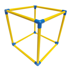 Factory Customization Modern Luxury PVC Tube Cube Construction Small <strong>Dog</strong> Puppy Activity Gym <strong>Toy</strong> Experience Center For Pet Play - Product Image 2