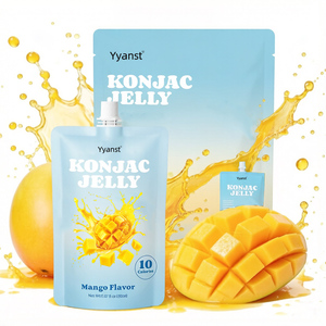 Complément Alimentaire Minceur au Konjac Saveur Mangue Naturel Faible en Sucre pour Adultes, Marque Blanche, Vitamine C, pour la Remise en Forme et le Remodelage Corporel - Product Image 1
