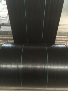 Çin PP dokuma ot bariyer kontrol mat kumaş bahçe tarım zemin örtüsü - Product Image 2