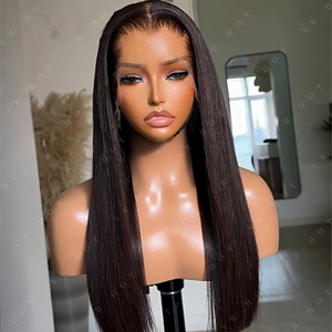 Parrucche Nuovi Arrivi Stile Lagos all'Ingrosso con <span class=keywords><strong>Capelli</strong></span> Umani Lace Front 13*4 Trasparente, Parrucche Frontali in Pizzo Densità 180% Spedizione Veloce - Product Image 3