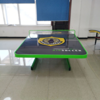 Nouvel équipement d'entraînement sportif vert, table de football en MDF/WPC, aide à l'entraînement innovante