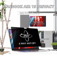 Hochwertige PET-Schutzfolie Anti-Spionage-Privatsphäre-Magnetfilter Laptop-Bildschirmschutz Macbook Pro 15 Zoll Anti-Blaulicht