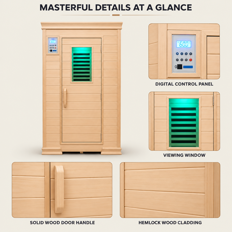 Sample Crown Design PLOUTARA Sauna Rooms Indoor Crown Molding Frames an Enclosed Door with ...