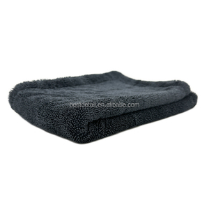 40x60cm 1200 Gsm doppio anello attorcigliato pila Ultra spesso spigolosa in microfibra asciugamano per asciugatura Auto per lavaggio Auto con dettagli Auto - Product Image 2