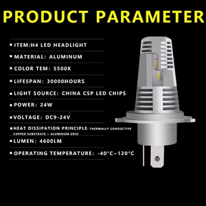 Car Original Led Headlight Bulbs for Replace Halogen Bulb Plug Play Easy Install 12v 6000k Bulb Car Motorcycle Auto Headlight - Product Image 4