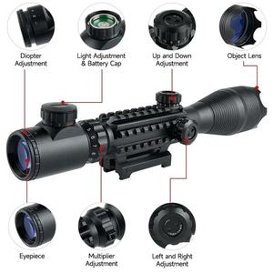 Miras Holográficas Reflex de Doble Iluminación OEM C4-12X50EG con Láser Rojo, Miras <span class=keywords><strong>Óptica</strong></span>s para Deportes al Aire Libre con Material de Aluminio - Product Image 2