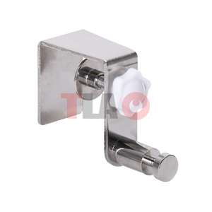 Gancho para Puerta de Acero con Montaje de Tornillo, Diseño Minimalista, Aplicación Duradera - Product Image 1