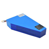 Batterie lithium solide triangulaire intelligente avec protection BMS, 72V 20A 29Ah, certifiée CE/RoHS/UN38.3, chargeur 3A/5A, pour utilisation en vélo électrique