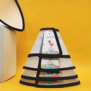 थोक पारदर्शी समायोज्य पालतू स्वास्थ्य वसूली कॉलर एंटी-लिक पालतू कुत्ते बिल्ली कॉलर नरम एलिज़ाबेथ शंकु प्लास्टिक पालतू - Product Image 6