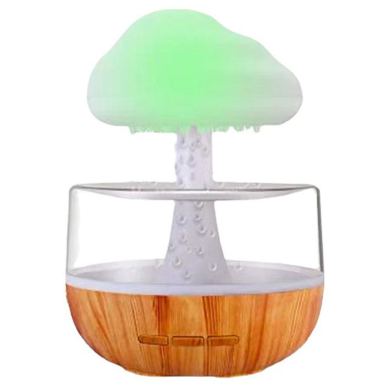 Ночник Raining Cloud, ароматерапия, эфирное масло, диффузор, микро-увлажнитель, USB, дождь, звуковой диффузор для дома