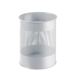 DURABLE - 3310-23 Cesta metálica cilíndrica de 15L con perforación decorativa 165 mm - EAN 4005546988627 CUBETAS DE BASURA Y CENICEROS - Product Image 2