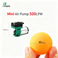 Pompe à vide silencieuse PPS DC, mini-pompe électrique à moteur à courant continu pour échantillonnage en laboratoire, pompe à diaphragme micro-air basse pression 3,5V 5V
